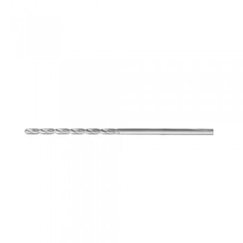 Twist Drill Smooth Shaft Stainless Steel, Diameter 2.0 mm Ø